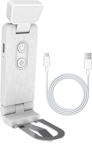 Genérico Luz de Lectura para Libros | Recargable con Temporizador 45 Minutos - Lámpara De Escritorio Con 6 Niveles De Brillo Para Habitación De Residencia Universitaria Mesilla