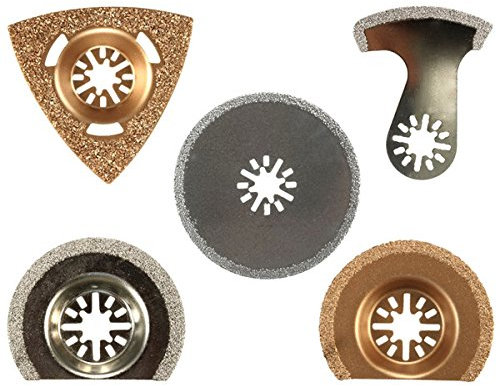 EsportsMJJ 5X Oszillierende Multitool Säge Blattset Passend Für Fein Bosch Multimaster