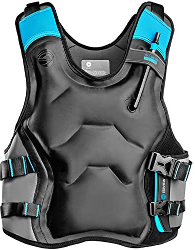 Seaview Palawan Inflatable Snorkel Vest - Premium Snorkel Jacket for Adults. Balanced Flotation, Secure Lock and Comfort Fit. for Snorkeling, Paddle-Boarding and Other Low Impact Water Sports