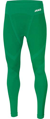 JAKO Mallas largas Comfort 2.0 para Hombre., Hombre, Mallas largas., 6555, Verde Deportivo, Extra-Large