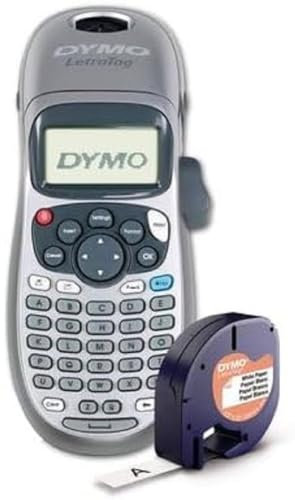 DYMO LetraTag LT-100H Beschriftungsgerät - Silber Edition INKL, Batterien (2174577) Marke