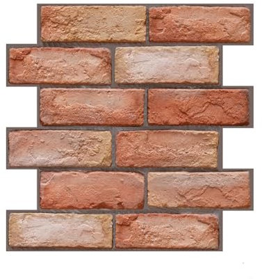 XIFUHUI 10 pannelli da parete 3D autoadesivi, carta da parati in pietra, 30 × 30 cm, carta da parati in PVC impermeabile, adesivo da parete per soggiorno, camera da letto, sfondo TV, decorazione