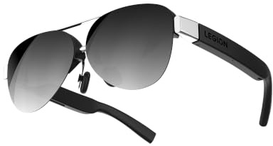 Lenovo Legion Glasses Gen 2- Gafas (Micro OLED, Plug and Play, 4 Botones, 1920 x 1080 px, Modo 2D/3D, Compatible con Lenovo Legion Go y Dispositivos con USB-C, Altavoces Integrados) – Color Negro