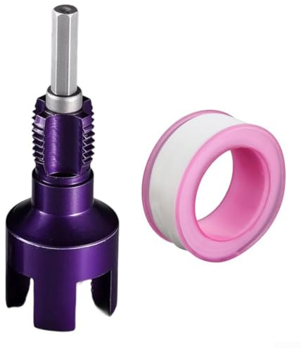 Fresa per filettatura interna esterna, 20 mm, 25 mm, strumento di filettatura integrata per tubi dell'acqua, struttura in metallo (20 mm)