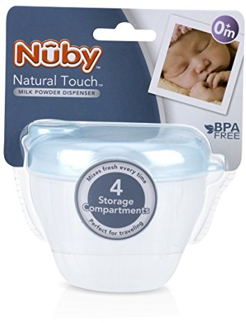 Nuby Dispensador de leche en polvo natural