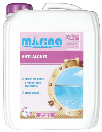 Produit d'entretien piscines et spas - Anti Algues 5L