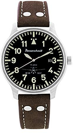 Messerschmitt Pilotenuhr 75 Jahre Bf 109 ME-42BF109
