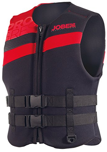 Jobe Progress chaleco de flotación para hombre, Hombre, color Negro/Rosso, tamaño XXL