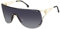 Carrera Damen 3006/S Sonnenbrille, Gold Schwarz, 99