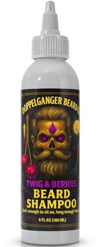 Beard Shampoo for men – Deep Clean Beard Wash with Aloe & ACV for Softer, Fuller Beards, Dandruff & Itch Control, Explosive Lather & Lightweight Conditioning with Incredible Scents