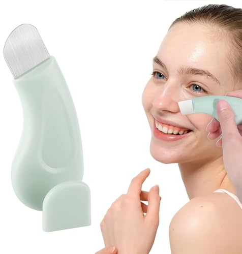 LAKPYN 1 Pièce Outil pour Enlever les Points Noirs, Tire Comedon Point Noir, pour le Nez Grattoir Spatule pour le Visage Nettoyage Profondeur Extracteur de Pores Doux et Sûr pour la Peau et le Nez