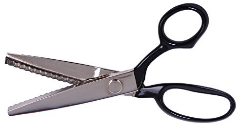 Zackenschneiderschere Nr.201 190 mm lang schwarz lackierter Griff (Zackenschere Saumschere made in Germany)