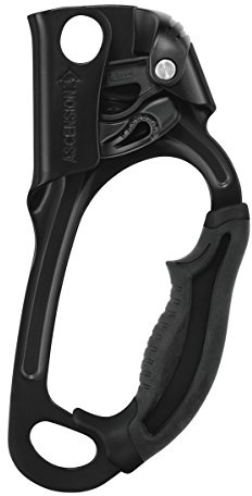 Petzl B17ARN Erwachsene Steigklemmen Ascension, Black, Uni