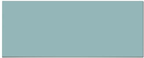 Panorama Frente de Cocina Adhesivo - Modelo Liso Azul 40x100 cm - Vinilo Protector de Pared para Salpicaduras - Cenefa Decorativa Resistente al Calor y Agua