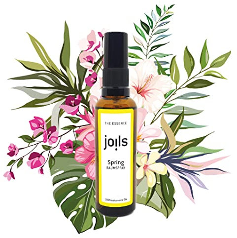JOILS® Raumspray SPRING | 100% naturreines ätherisches Öl, 50ml, Raumduft für Zuhause, Büro & Unterwegs