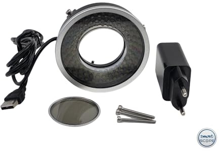 SMART SCOPE LED Polariserad Mikroskopljusring - Smycken Reparation Stereo Mikroskop Lampa