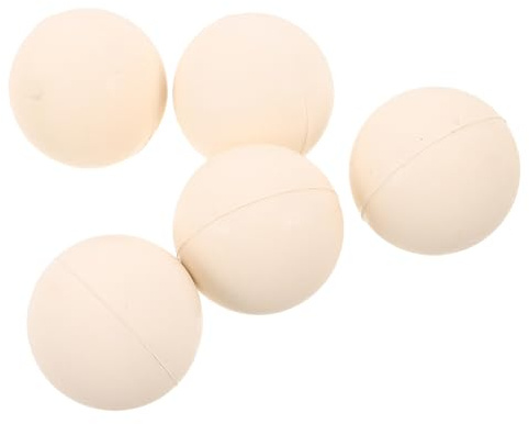 BCOATH 5 St Gummitorkbollar för Tvättmaskin Mjuka Torkbollar Minskar Torktid och Antistatiska och Trasselfria Torkbollar för Dunjackor och Läderplagg Förbättrar Luftflöde och