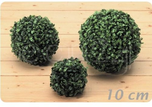 BOLTZE Buchsbaumkugel - Deko für Terrasse oder Wohnung 10 cm