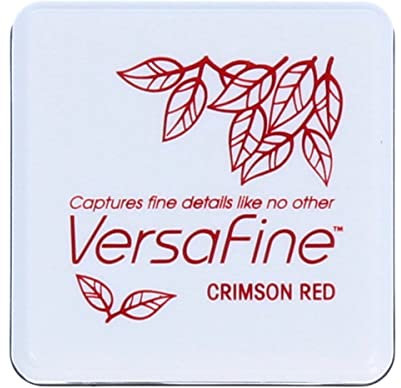 Tsukineko VersaFine Kleine Stempelkissen Rouge cramoisi