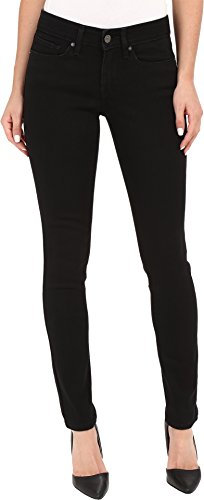 Levi's Damen 711 Skinny Jeans - Schwarz - 40