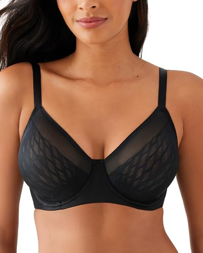 Wacoal Elevated Allure Damen Bügel-BH, Schwarz, 95G