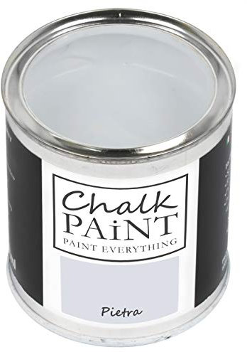 Chalk Paint Everything® Pietra (Stone Grey) – 250 ml Water-Based Chalk Paint for Shabby Chic Furniture, Décor, and Upcycling Projects – Non-Toxic, Easy to Apply