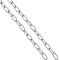 hannger Edelstahlkette Meterware, 3m 3mm Starke Kurz-gliedrigin Anker-Kette 2 Stück Metallspule Kettenglieder Sicherheitskette für Schatten Segel, Dekoration Zaun, Hundekette, Vogelfutterspender