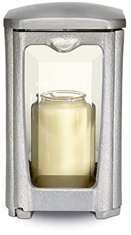 legendURN Grave Lantern Aluminium | Modern Grave Lantern or Cemetery Lamp Aluminium