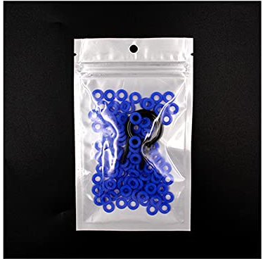 110PCS Keycaps O Ring Seal Switch Sound Dampeners Suitable For Cherry MX Keyboard Damper Replacement Noise Reduction Keyboard O-ring Seal,Blue,8x5x1.5mm