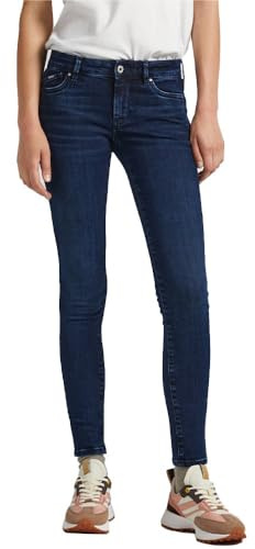 Pepe Jeans Damen Pixie Jeans, Blau (Denim-xv7), 27W / 30L EU