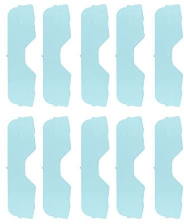 Welding Goggles Replacement Lens, 10Pcs Welding Goggles Protective Lens, PC Industrial Grade Welding Glasses Outer Replacement Lens, Welding Helmets