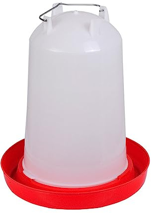 Fuente automática para aves de corral, sin sed más pollos, patos y gansos, dispensador de agua automático, dispensador de comida de ganso, dispensador duradero para aves de corral