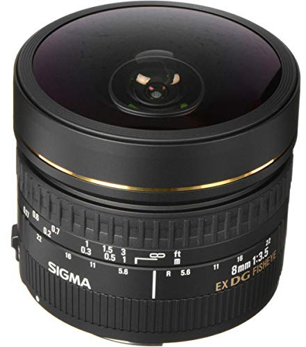 Sigma 8mm f/3.5 EX DG Circular Fisheye Lens for Canon SLR Cameras