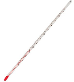 3B Scientific Thermomètre rond gradué de -10 à 110 °C, échelon de 1 °C