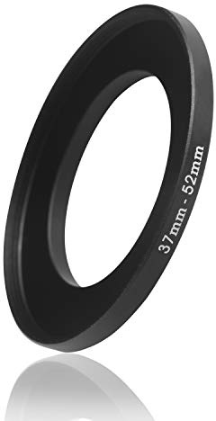 Step Up Filteradapter. Anillo Adaptador del Filtro Hecho de Aluminio. para Las Lentes de Todos los Fabricantes: Canon Sony Nikon Fujifilm Olympus Tamron Sigma Pentax (37mm – 52mm)