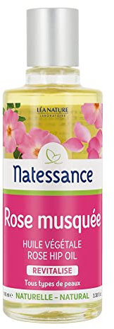 Natessance Huile Rose Musquée Réparatrice Et Anti-Âge 100ml