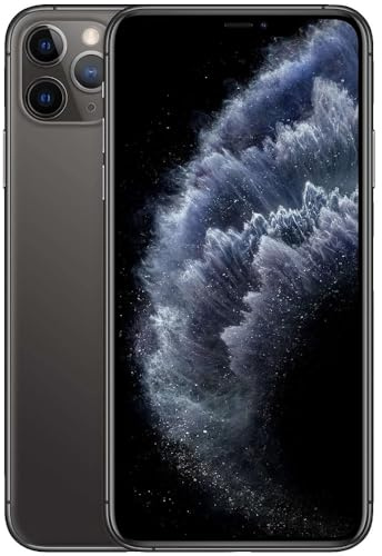 Apple iPhone 11 Pro Max, 64GB, Space Gray - Unlocked (Renewed)