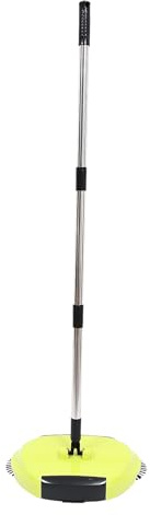 Manual Carpet Sweeper Mini Hand Push Sweeper 3 in 1 Household Cleaning Lazy Dustpan Trash 0¡ã Rotating Floor Cleaning Mop (Random Color)
