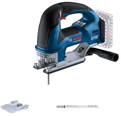 Bosch Professional 18V System GST 18V-155 BC - Sierra de calar a batería (3800 cpm, profundidad 135 mm, sin bateria, en caja)
