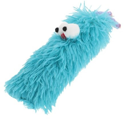 BESPORTBLE Adorable Plush Catnip Caterpillar for Indoor Cats Soft Lightweight and Cuddly Cat Pillow for Interactive Play Stimulates Fun and Encourages Active Kittens Pet Supplies