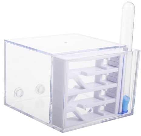CHICAMPERA Ants Farm Castle Integrated Nest and Acrylic Tubes, Easy Observation Educational Science Kit for Kids and Students, Stem Learning Toy for Boys and Girls
