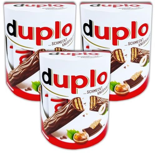 Ferrero Duplo - Juego de 3 barras de chocolate (182 g)