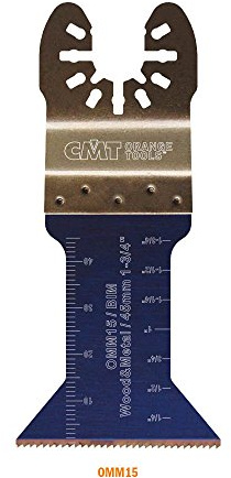 CMT ORANGE TOOLS OMM15-X1 Hoja de sierra de inmersión y perfiladora para madera y metal