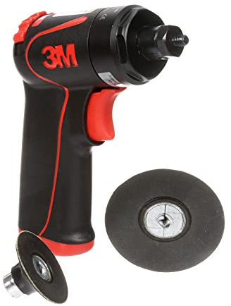 3M Lijadora de disco con empuñadura de pistola, 33577, 50 mm y 75 mm, 18.000 rpm máximas, 1 por caja