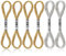 InnoHHustle 6 SträNge Stickgarn Set Embroidery Thread Weicher Stickerei Faden Set Embroidery Sticktwist Stickerei für Kreuzstichfaden Armbandfaden Knüpfen Basteln Häkeln für Erwachsene & Anfänger