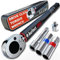 Aurlloct Chiave Dinamometrica 3/8, 5-70 Nm Chiavi Dinamometriche, Chiavi Dinamometriche con Prolunga 7,5 cm, Presa Candela 14 e 16 mm, Adattatore da 3/8 a 1/4, per Cambio Candela Auto, 5 pezzi