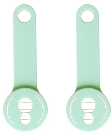 Toyvian Coupe-Haricots Multifonction 2 Pièces en Acier Inoxydable et ABS Vert Clair Trancheuse à Haricots Blancs Ergonomique Poignée Antidérapante Outil Cuisine Pratique pour Couper