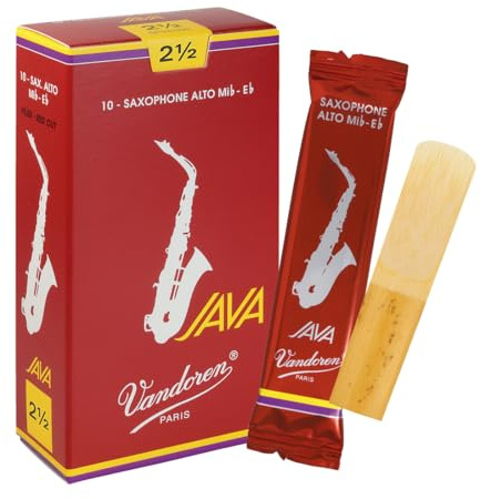 Anche Vandoren pour saxophone alto Java Filed Red Puissance : 2 1/2