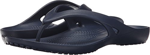 Crocs Women's Kadee II Flip Flops, Navy, 9