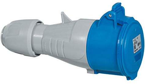 Legrand 555214 Prise mobile P17 IP44 32A, 200V~ à 250V~, 2P+T